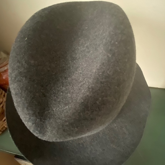 COPY - Rag and Bone; wool hat, leather band. Fedora style. Unisex. Size M - Picture 7 of 8